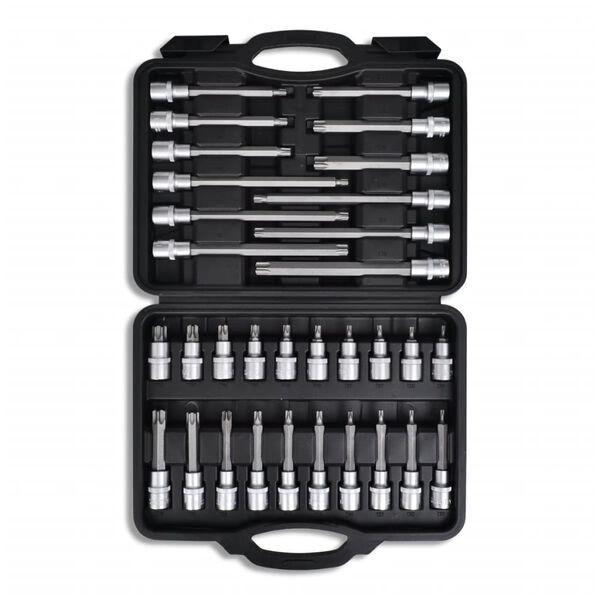 Bitssats Torx kromvanadiumst&aring;l 32-delar