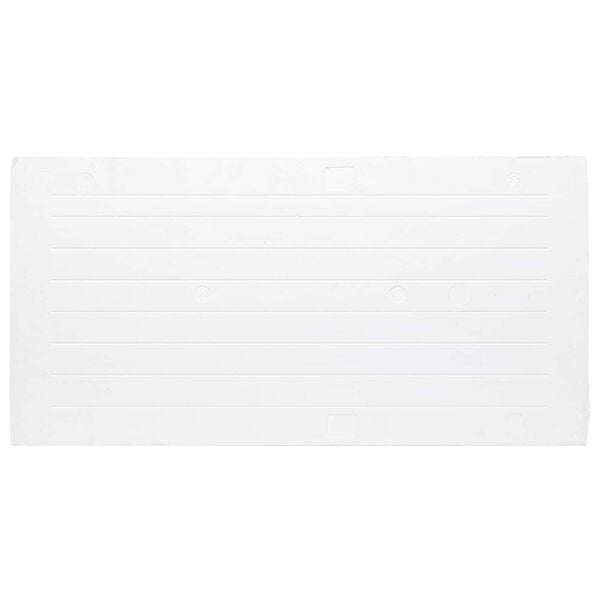 vidaXL V&auml;ggpaneler 10 pcs R&ouml;d och Vit 100 x 50 cm EPS Skum