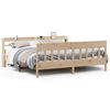 vidaXL S&auml;ngram utan madrass 180x200 cm massiv furu