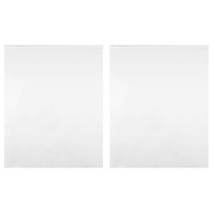 vidaXL Spegelfilmer 2 st självhäftande 60x100 cm PET