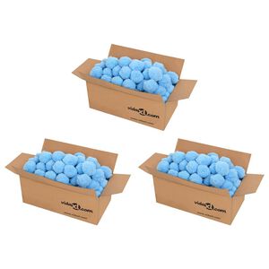 vidaXL Antibakteriella filterbollar bl&aring; 2100 g polyeten