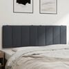 vidaXL Headboard Cushion "Hanko" Dark Grey 160 cm Velvet