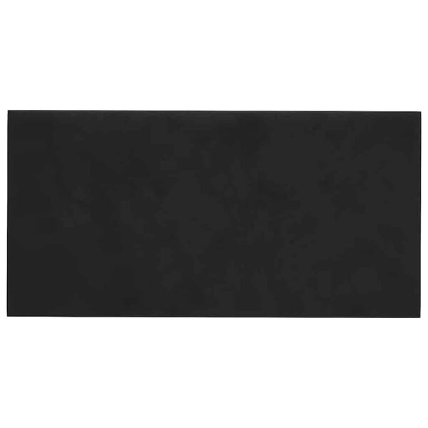 vidaXL Väggpaneler 12 st svart 30x15 cm sammet 0,54 m²