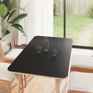 vidaXL M&ouml;beldekaler sj&auml;lvh&auml;ftande matt svart 90x500 cm PVC