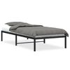vidaXL S&auml;ngram metall svart 90x200 cm