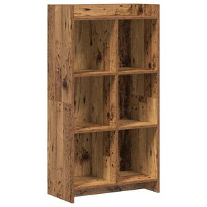 vidaXL Bokhylla Gammalt tr&auml; 59 x 30 x 111 cm Konstruerat tr&auml;