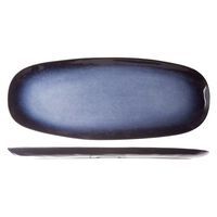 Cosy & Trendy Tallrik Sapphire 4 st avlång 36,5x15 cm safirblå