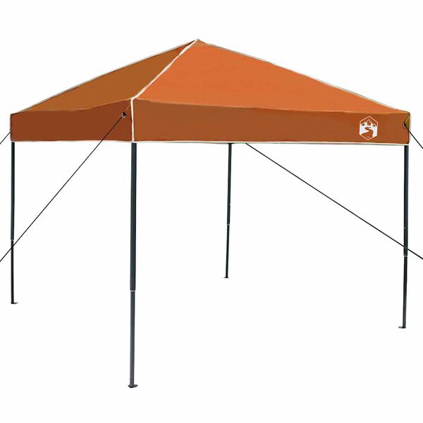 vidaXL Pop-up Markistält Orange 250 x 250 cm tyg