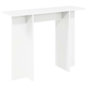 vidaXL Konsolbord Vit 100 x 30 x 75 cm Konstruerat tr&auml;