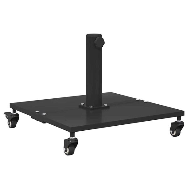 vidaXL Parasollfot Svart 45 x 45 x 31,5 cm