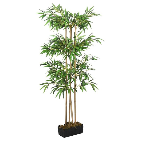 vidaXL Konstv&auml;xt bambu 1216 blad 180 cm gr&ouml;n