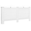vidaXL Elementskydd vit 172x19x81,5 cm MDF