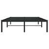 vidaXL S&auml;ngram metall svart 120x200 cm