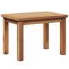 vidaXL Kaffeebord Brun 50 x 35 x 36 cm Massivt teaktr&auml;