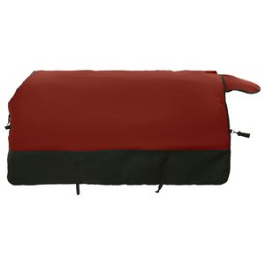 vidaXL H&auml;stdyna Bordeaux och svart 75 cm Polyester