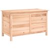 vidaXL Dynbox f&ouml;r tr&auml;dg&aring;rden 99x50x56,5 cm massivt grantr&auml;