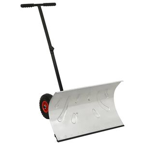 vidaXL Sn&ouml;skyffel med hjul