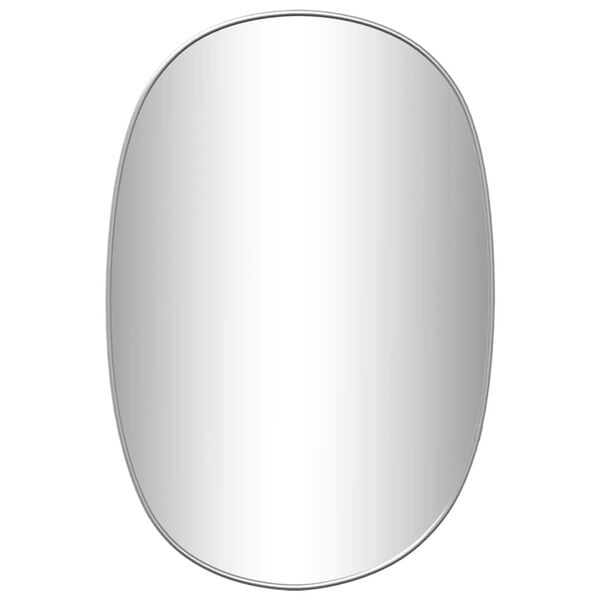 vidaXL Väggspegel silver 60x40 cm