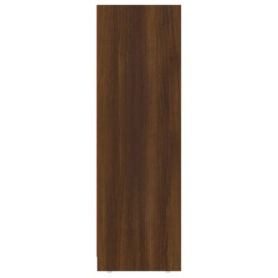 vidaXL Badrumsskåp brun ek 30x30x95 cm konstruerat trä