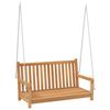 vidaXL Hammock massiv teak 114x60x64 cm