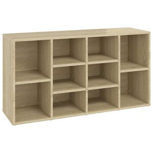vidaXL Skob&auml;nk sonoma-ek 103x30x55 cm konstruerat tr&auml;