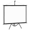 vidaXL Projektorduk med stativ 60" 4:3