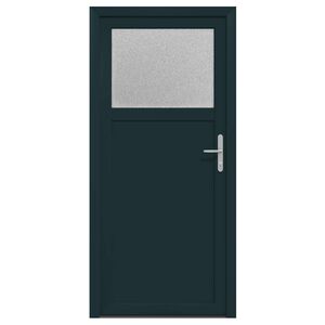 vidaXL Sidentr&eacute; D&ouml;rr Antracit 88 x 198 cm PVC