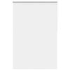 vidaXL Rullgardin m&ouml;rkl&auml;ggning vit 145x230 cm tyg bredd 141,6 cm