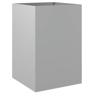 vidaXL Odlingsl&aring;da silver 52x48x75 cm galvaniserat st&aring;l