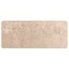 vidaXL Mattl&ouml;pare MARSA Beige 50 x 100 cm Polyester och PVC