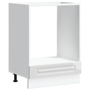 vidaXL &Ouml;versk&aring;p Kalmar h&ouml;gglans vit konstruerat tr&auml;