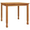 vidaXL Tr&auml;dg&aring;rdsbord 85x85x75 cm massiv teak