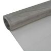 vidaXL Tr&aring;dst&auml;ngsel 100 x 500 cm Rostfritt St&aring;l 304 Silver