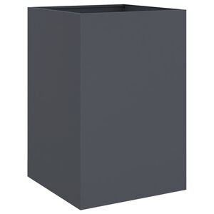 vidaXL Odlingsl&aring;da antracit 52x48x75 cm st&aring;l