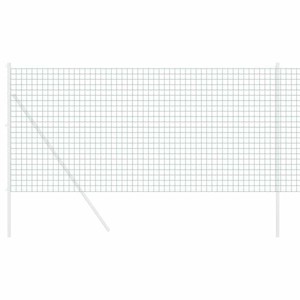 vidaXL Eurog&auml;rdsel Gr&ouml;n 1 x 25 m PVC-belagt j&auml;rn