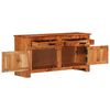 vidaXL Sideboard Brun 100 x 30 x 50 cm massivt akacia