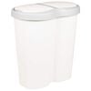 vidaXL Soptunna Vit 48 x 30 x 51 cm PP