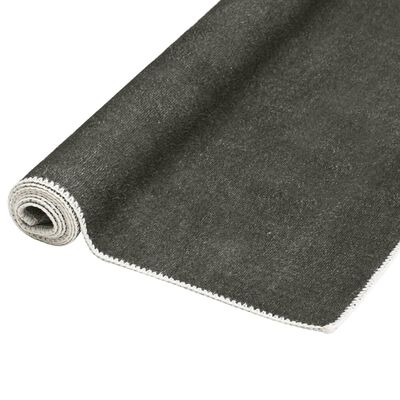 vidaXL Tvättbar matta vikbar taupe 180x270 cm polyester