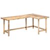 vidaXL Skrivbord 180x120x76 cm massivt mangotr&auml;