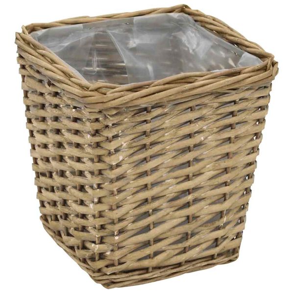 vidaXL Bloml&aring;da upph&ouml;jd 3 st korg med PE-foder