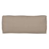 vidaXL Kudde Taupe 100 x 40 x 8 cm Oxford Tyg