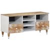 vidaXL TV-b&auml;nk 100x33,5x46 cm mango i massivt tr&auml;