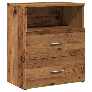 vidaXL S&auml;ngbord &aring;ldrat tr&auml; 50x32x60cm konstruerat tr&auml;