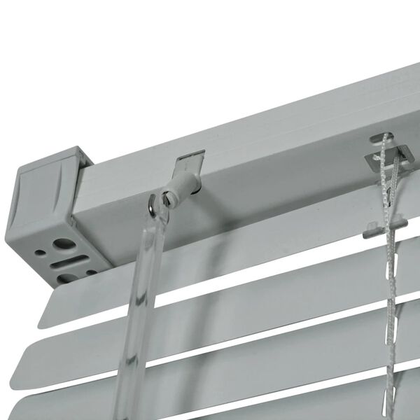 vidaXL Persienner aluminium 100x130 cm silver