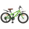 vidaXL Barncykel 20 Tum 6-Speed f&ouml;r 6-11 &aring;r gamla Gr&ouml;n