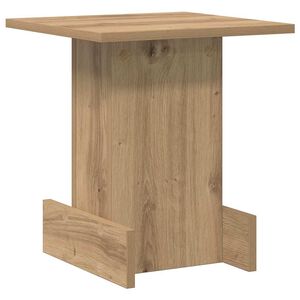 vidaXL Sidobord Artisan Ek 35,5 x 35 x 40 cm Konstruerat tr&auml;