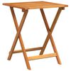 vidaXL Tr&auml;dg&aring;rdsbord Naturf&auml;rg 60 x 60 x 72 cm Massivt Akaciatr&auml;
