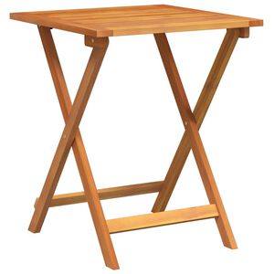 vidaXL Tr&auml;dg&aring;rdsbord Naturf&auml;rg 60 x 60 x 72 cm Massivt Akaciatr&auml;