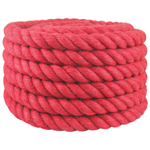 vidaXL Juterep 60 mm R&ouml;d 100% Tossa jute