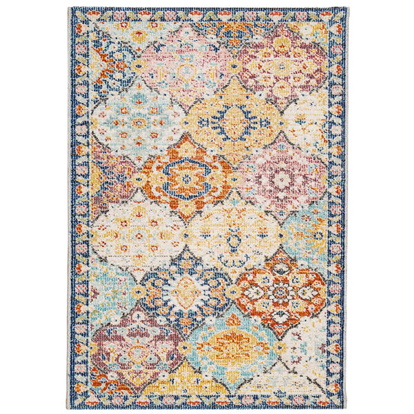 vidaXL Golvmatta ARBIZU inomhus/utomhus vintage design 160x230 cm